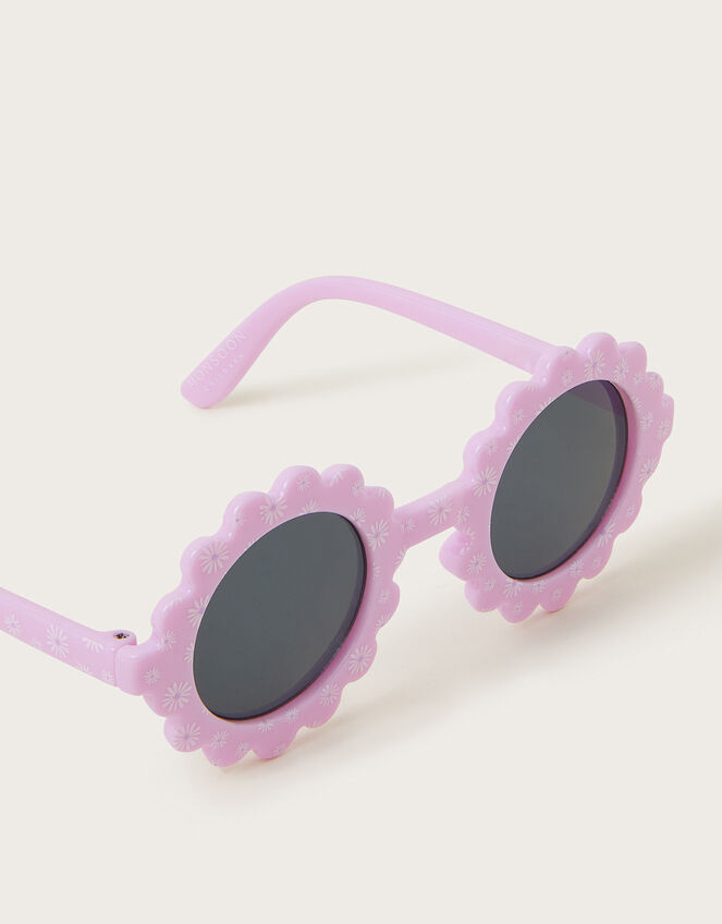 Baby Floral Print Flower Sunglasses, , large
