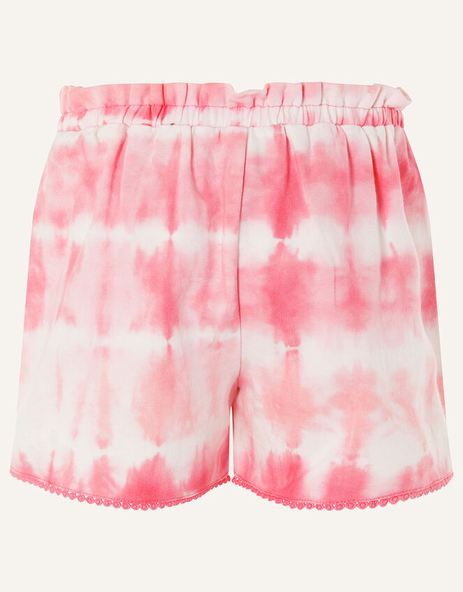 Tie Dye Jersey Shorts , Pink (PINK), large