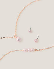 Bridesmaid Pearl Jewellery Set, , large