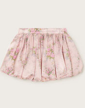 Esme Rose Satin Puff Skirt , Pink (PINK), large