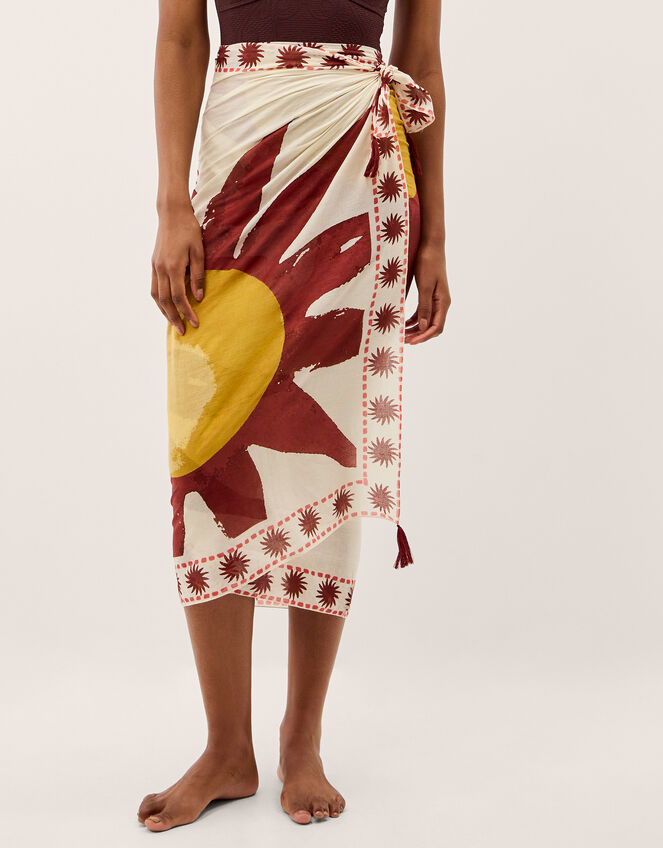 Anissa Sun Print Sarong, , large