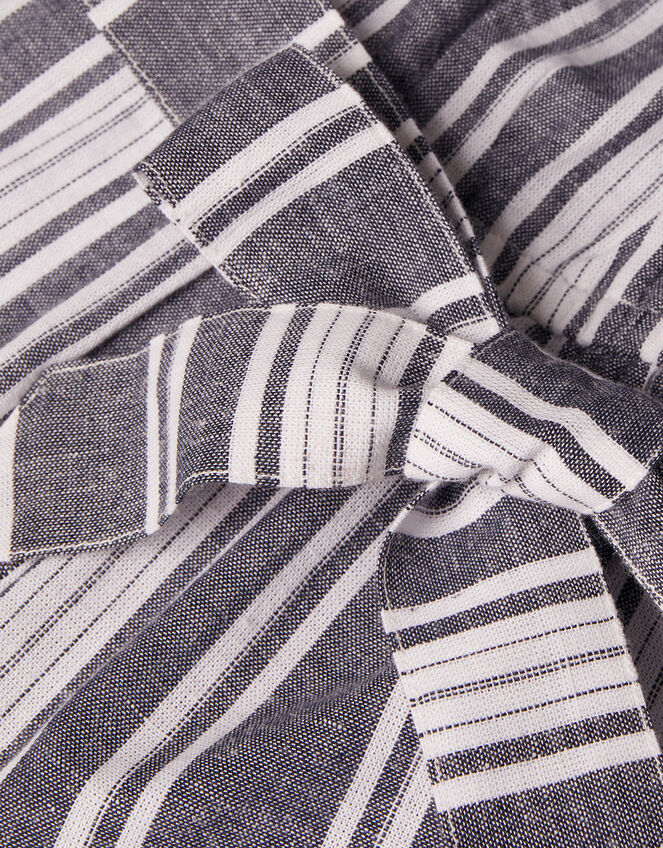 Stripe Jumpsuit in Linen Blend Blue | Girls' Beach & Swimwear | Monsoon UK.