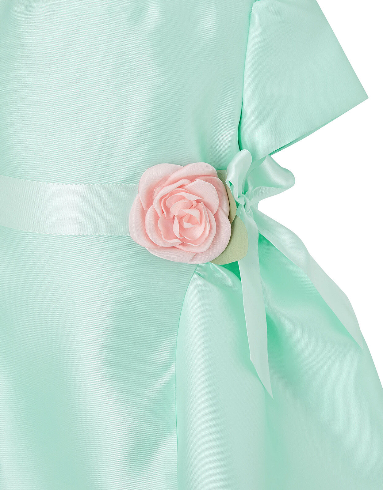 Baby Corsage Dress Green