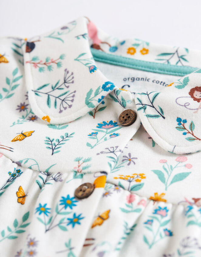 Frugi Elspeth Traditional Pyjama Set, Multi (MULTI), large