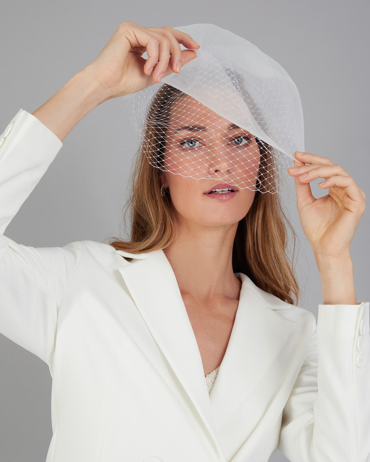 Bridal net veil new arrivals