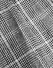 Pleated Check Skort, Grey (GREY), large