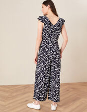 Jenny Spot Jumpsuit in LENZING™ ECOVERO™, Blue (NAVY), large