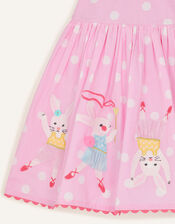 Baby Dancing Bunny Dress, Pink (PINK), large