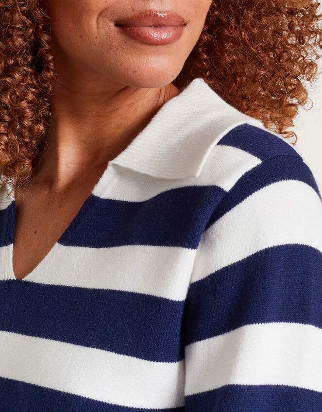 Shay Stripe Jumper, Ivory (IVORY), large