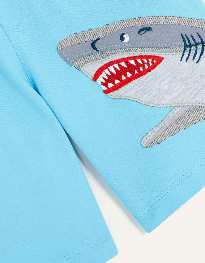Samuel Shark Jersey Shorts, Blue (BLUE), large