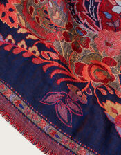 Paisley Jacquard Scarf, , large