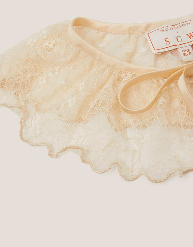 Monsoon x Sarah Corbett-Winder Lace Collar, , large