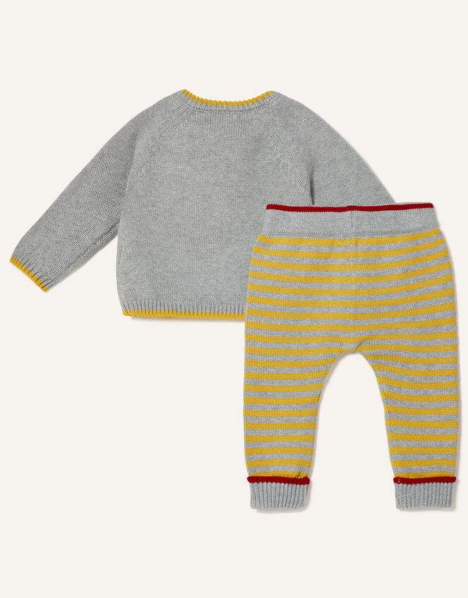 Newborn London Guard Knit Set, Grey (GREY), large
