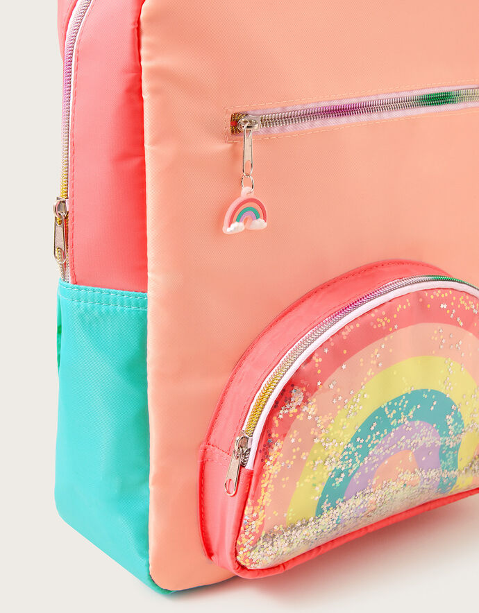 Colourblock Rainbow Backpack