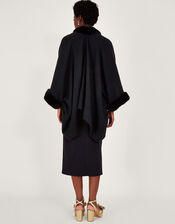 Faux Fur Wrap, , large