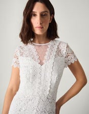 Sienna Lace Maxi Wedding Dress, Ivory (IVORY), large