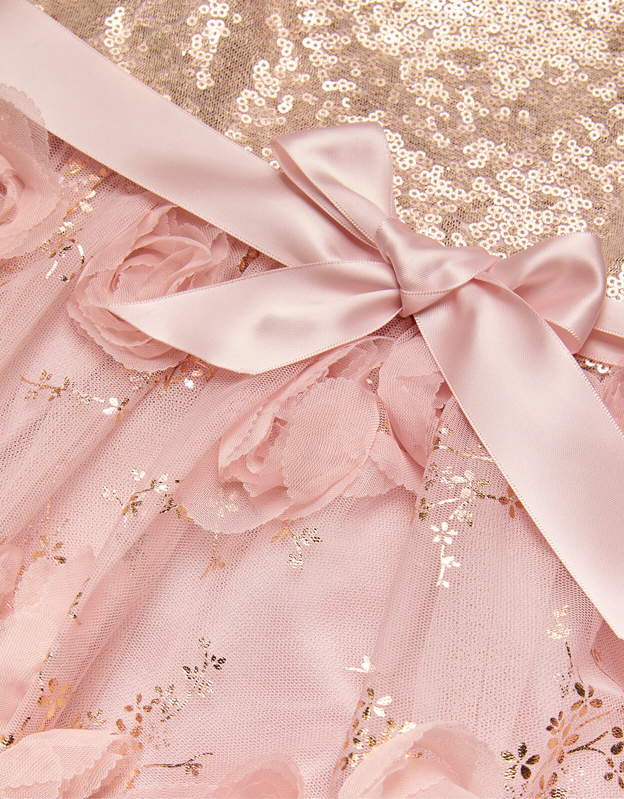 Rose gold shop dress for baby