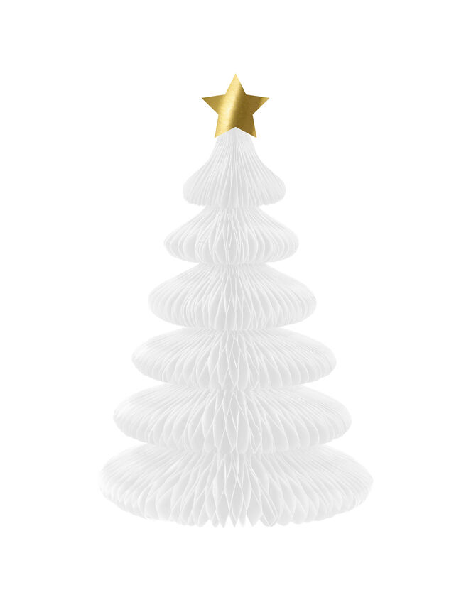Meri Meri 10-Pack Honeycomb Christmas Trees, , large