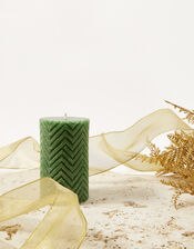 Zig Zag Pillar Candle, , large