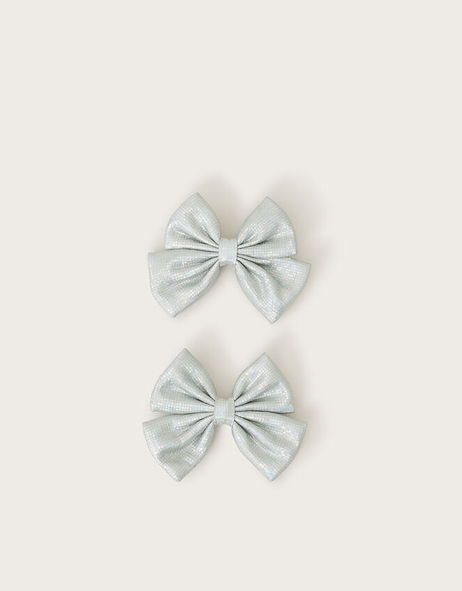 2-Pack Bow Hair Clips, , large