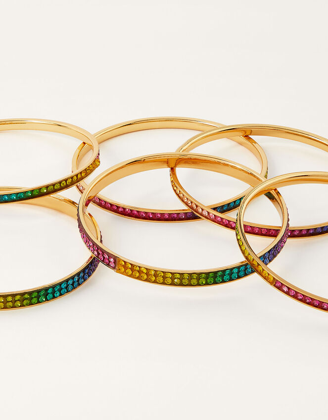 Rainbow Bangle Multipack, , large
