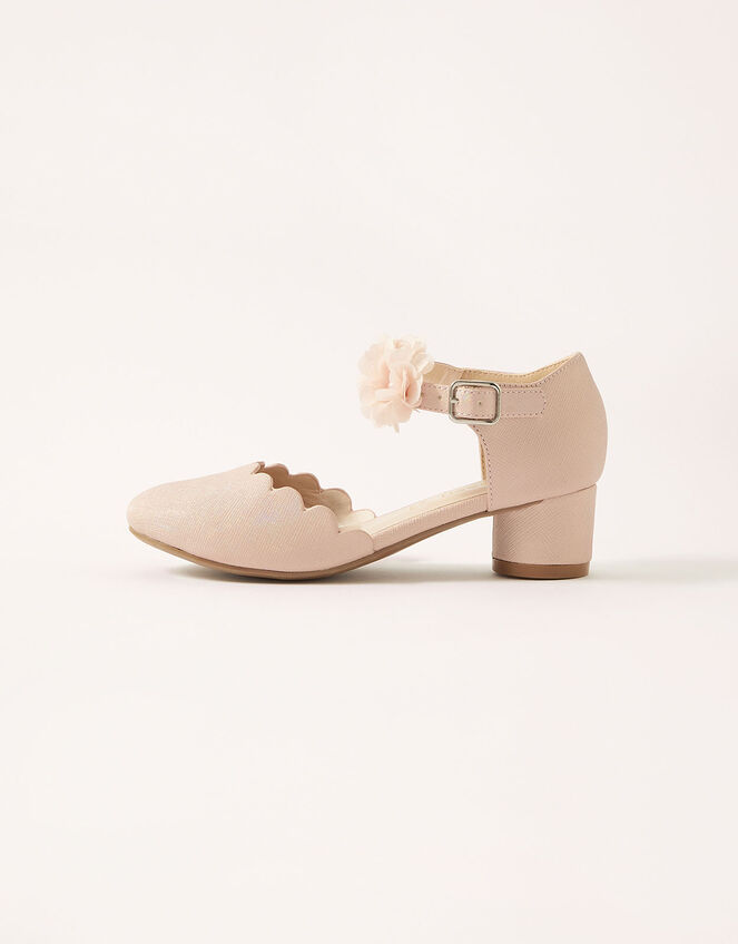 Corsage Two-Part Heels, Pink (PINK), large