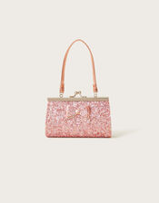 Bow Glittery Mini Bag, , large