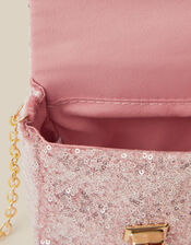 Mini Sequin Embellished Twist Lock Bag, , large