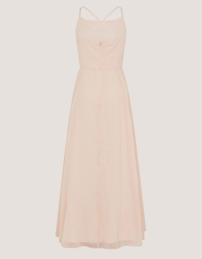Cali Cowl Neck Prom Dress, Pink (PALE PINK), large