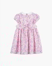 Trotters Rosie Smocked Dress, Pink (PINK), large