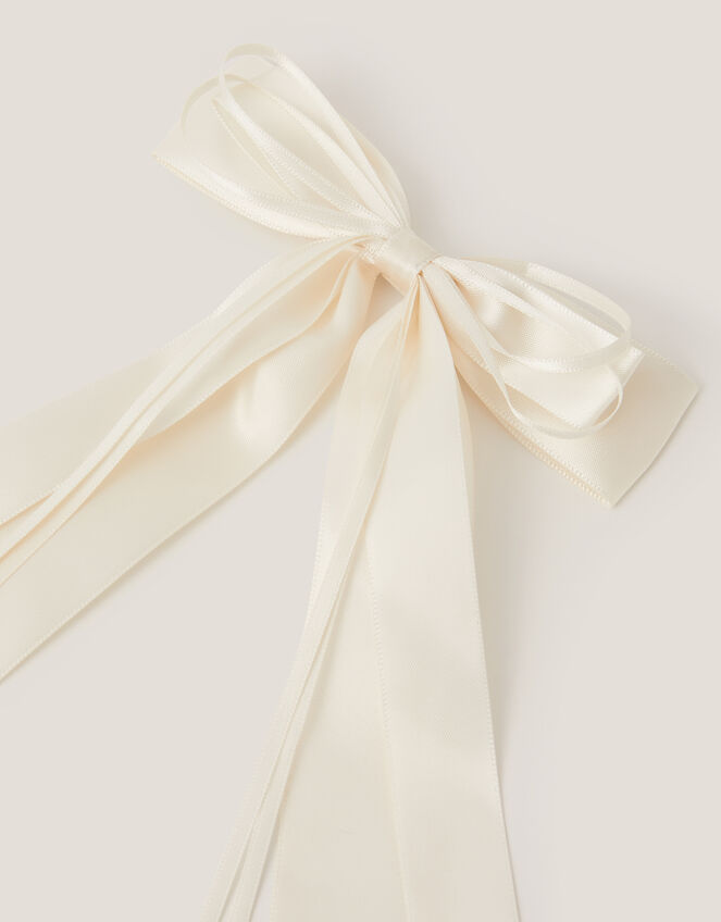 Ribbon Bow Hair Clip, , large