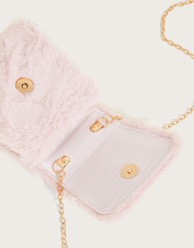 Fluffy Pearl Unicorn Bag, , large