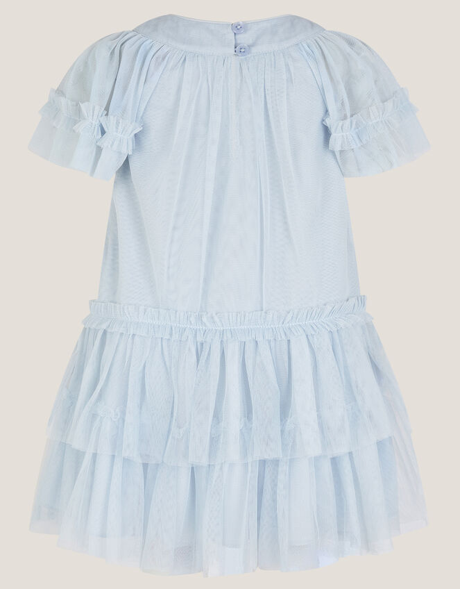 Baby Anastasia Tulle Embellished Dress, Blue (PALE BLUE), large