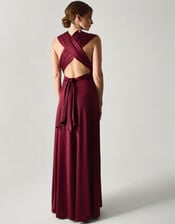 Thea Multiway Bridesmaid Dress, Red (BURGUNDY), large