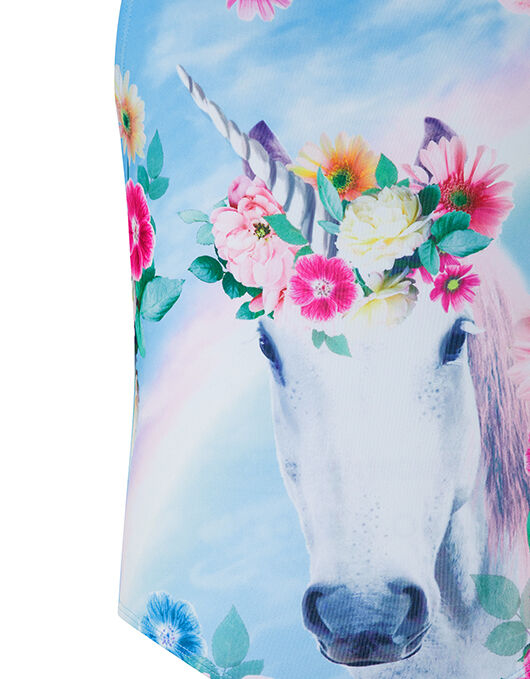 Felicity Unicorn Swimsuit with Recycled Polyester Blue