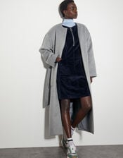 Soha Corduroy Pinafore Dress, Blue (NAVY), large