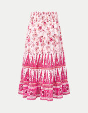 East Clementine Maxi Skirt, Pink (PINK), large