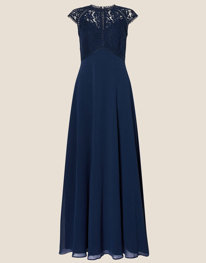 Lindsay Maxi Dress, Blue (NAVY), large