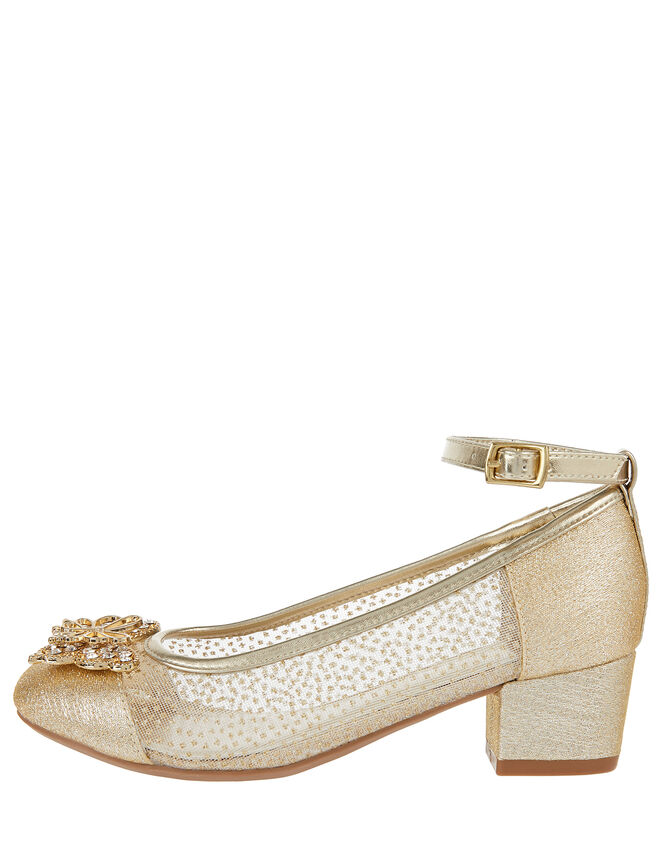 Elle Sparkle Princess Shoe, Gold (GOLD), large