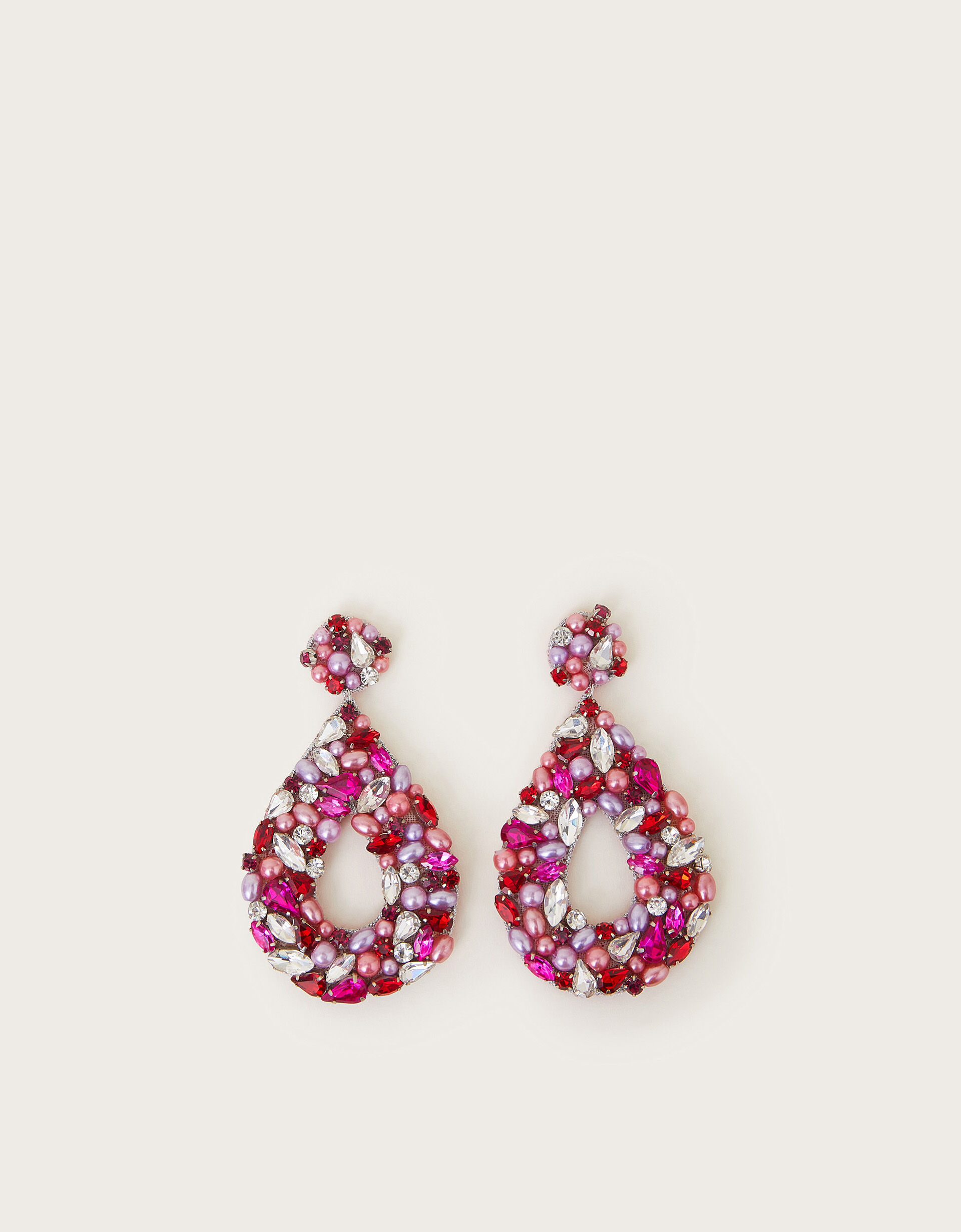 Diamante Statement Earrings Accessories Monsoon UK