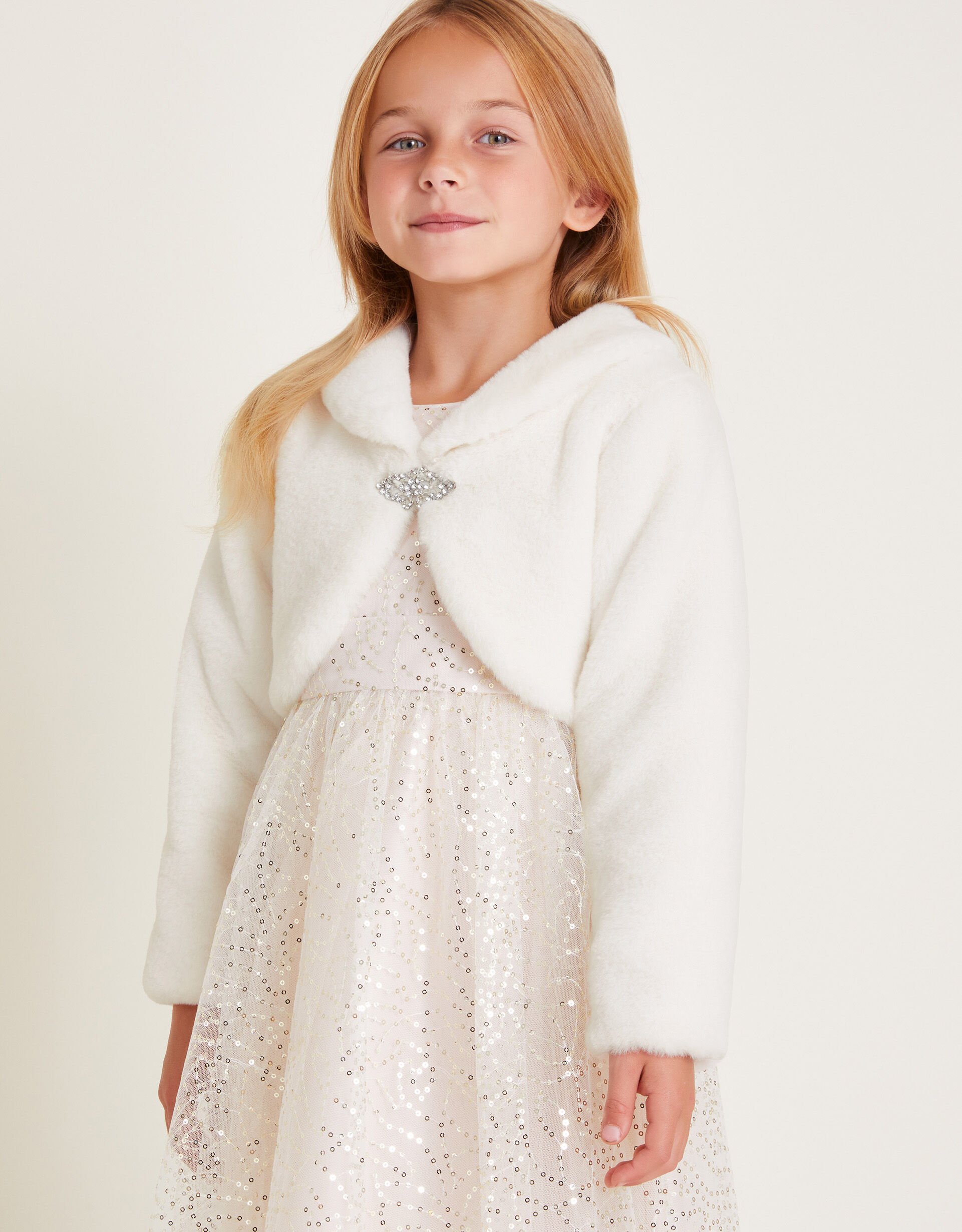 Monsoon flower girl cardigan clearance