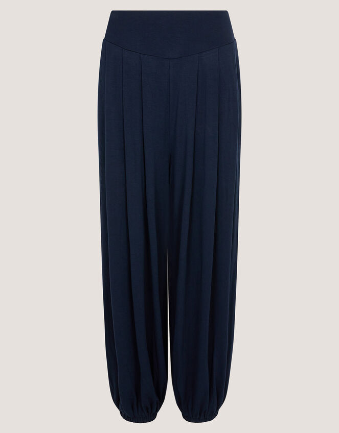 Holly Jersey Harem Trousers, Blue (NAVY), large