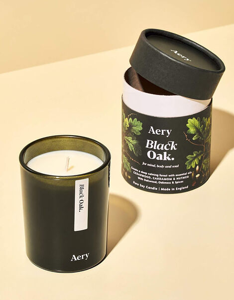 Aery Living Black Oak Candle 200g, , large