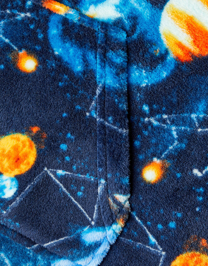 Oversized Space Hoodie, Blue (NAVY), large