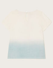 Ombre Mermaid T-Shirt, Blue (BLUE), large