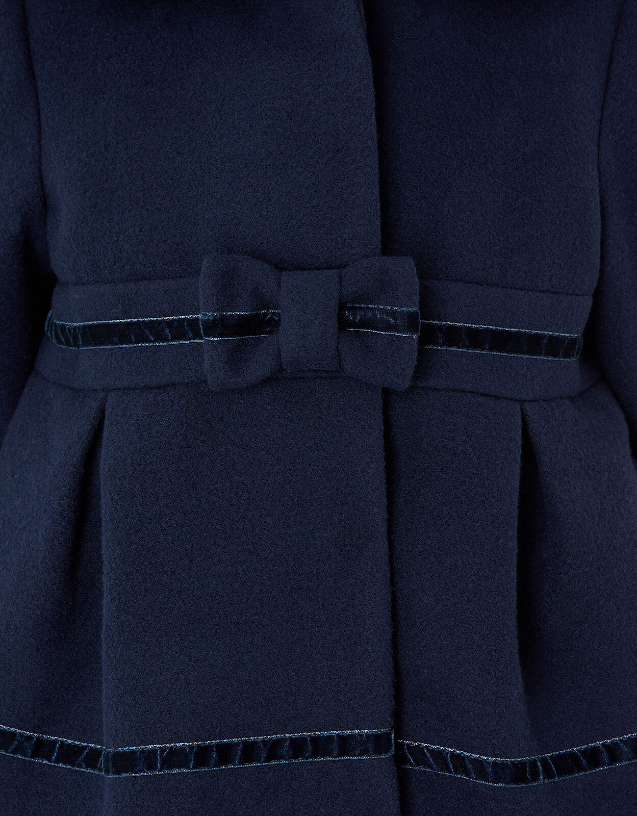 childrens navy coat