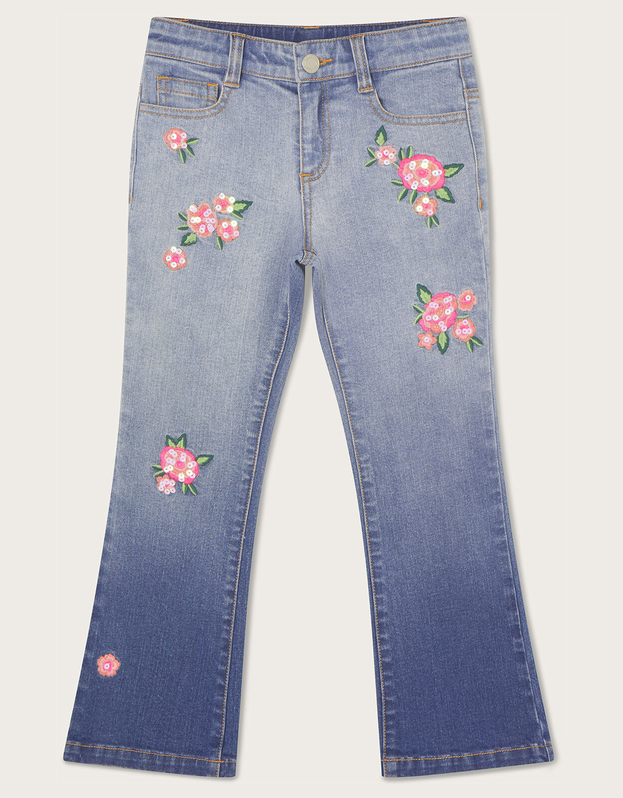 Women's embroidered jeans new arrivals sale