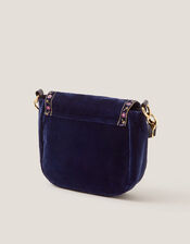 Fallon Floral Embroidered Satchel Crossbody Bag, , large