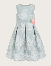 Lola Lace Dress, Green (GREEN), large