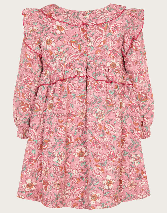 Baby Floral Print Dress, Pink (PINK), large